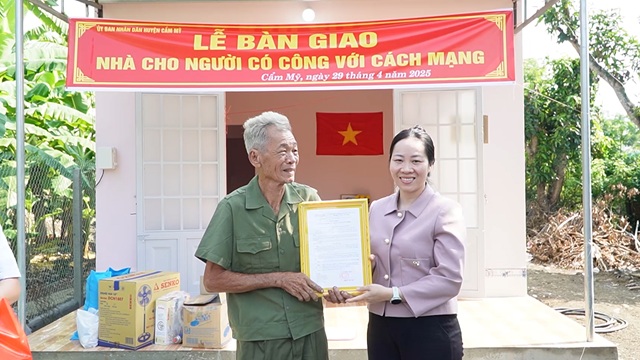 Cẩm Mỹ quyết liệt thực hiện công tác xóa nhà dột nát